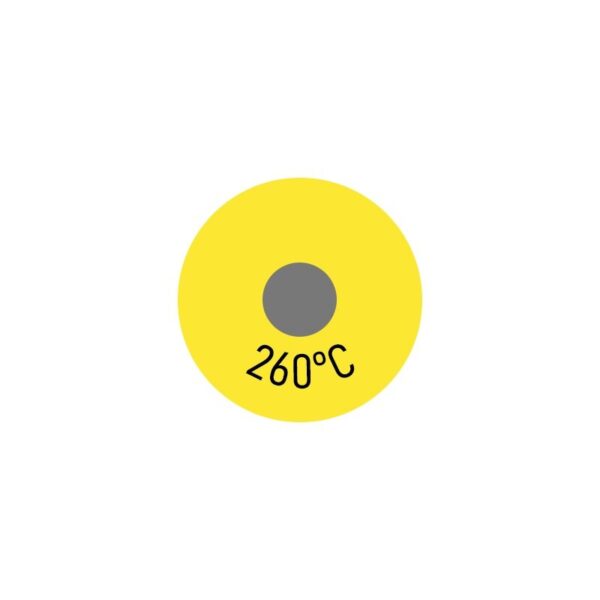 250 x Einzelmesspunkt 260 °C