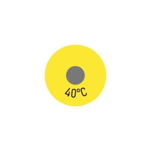 250 x Einzelmesspunkt 40 °C