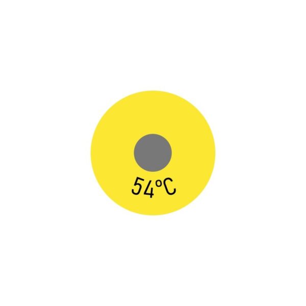 250 x Einzelmesspunkt 54 °C