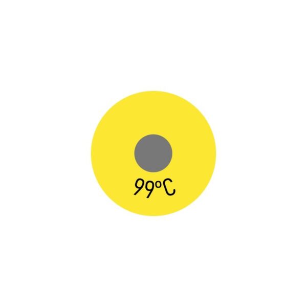 250 x Einzelmesspunkt 99 °C