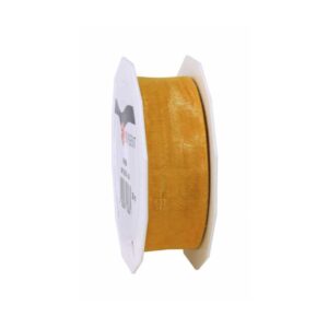 Geschenkband "Organza" in Gold 25 mm x 25 m