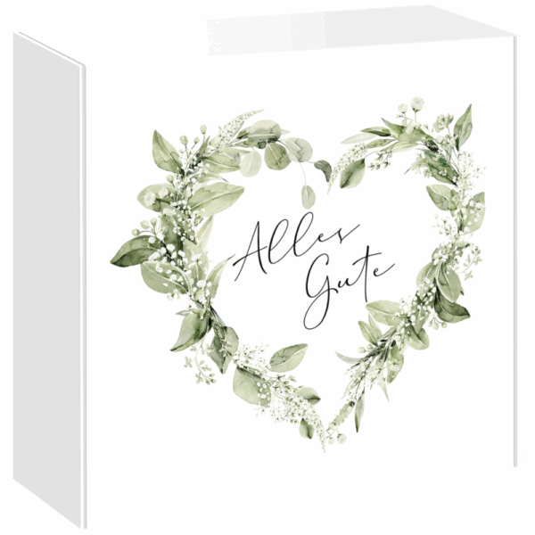 25 x Geschenkbox 293 x 295 x 95 mm (Alles Gute)