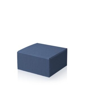 25 x Geschenkbox "Modern Blau" Größe S 200 x 200 x 100 mm