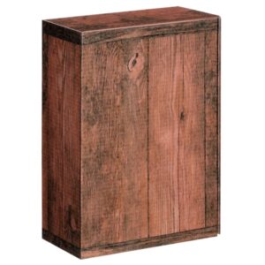 50 x Geschenkbox "Vintage" 220 x 149 x 75 mm