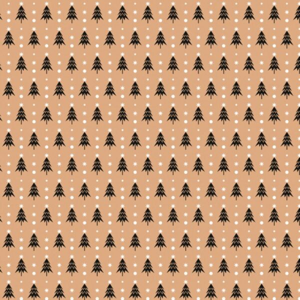 Geschenkpapier "Sternbäume" 50 cm x 200 m