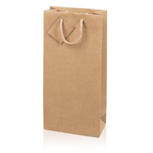 20 x Geschenktüte 170 x 85 x 360 mm (natur)