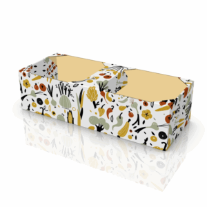 20 x Obstkorb "Gemüseallerlei" für 2 kg 333 x 131 x 89 mm