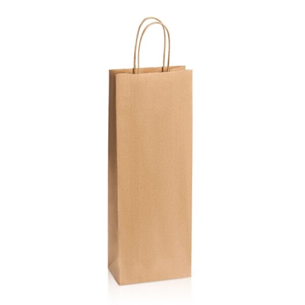 300 x Papiertragetasche 140 x 80 x 390 mm (natur)