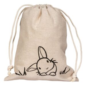 10 x Baumwolltragetasche "Hase" 240 x 180 mm