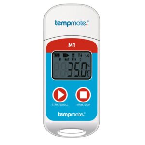 5 x Tempmate M1 Mehrweg-Temperaturlogger