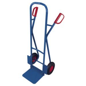 VARIOfit Stahlrohr-Stapelkarre 250 kg mit Klappschaufel (L)