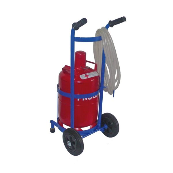 VARIOfit Transportwagen für Gasflaschen (blau)